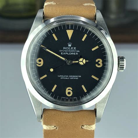 rolex explorer patina